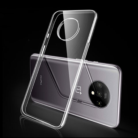 Funda Silicona Ultrafina Carcasa Transparente H02 para OnePlus 7T Claro