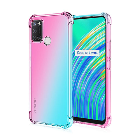 Funda Silicona Ultrafina Carcasa Transparente H02 para Realme 7i Cian