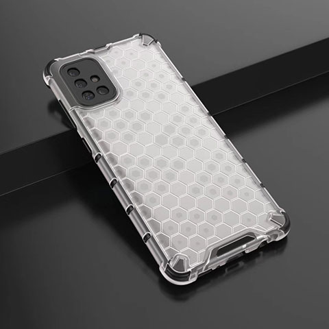 Funda Silicona Ultrafina Carcasa Transparente H02 para Samsung Galaxy A51 5G Blanco
