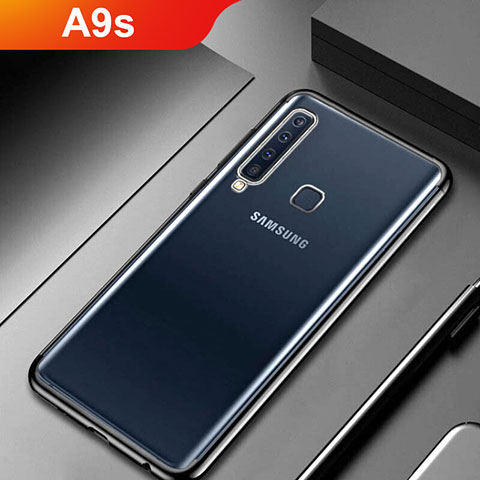 Funda Silicona Ultrafina Carcasa Transparente H02 para Samsung Galaxy A9s Negro