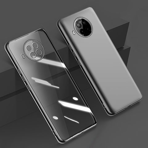 Funda Silicona Ultrafina Carcasa Transparente H02 para Xiaomi Mi 10T Lite 5G Negro