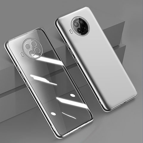 Funda Silicona Ultrafina Carcasa Transparente H02 para Xiaomi Mi 10T Lite 5G Plata