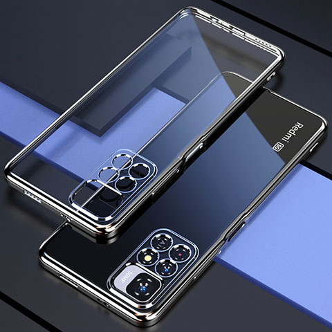 Funda Silicona Ultrafina Carcasa Transparente H02 para Xiaomi Mi 11i 5G (2022) Plata