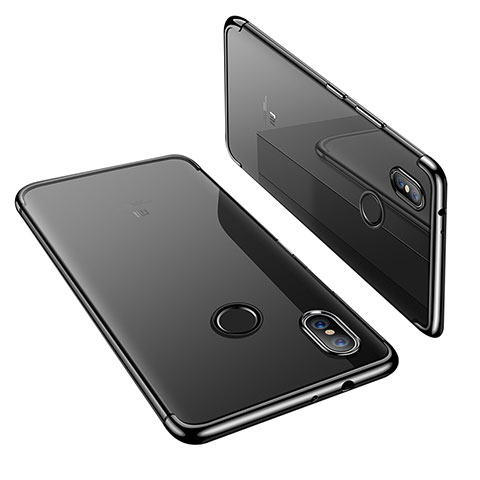 Funda Silicona Ultrafina Carcasa Transparente H02 para Xiaomi Mi 6X Negro