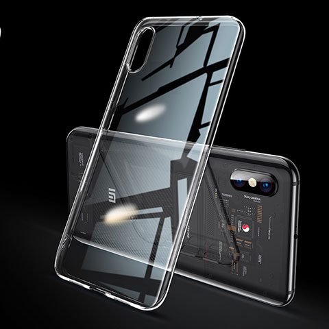 Funda Silicona Ultrafina Carcasa Transparente H02 para Xiaomi Mi 8 Explorer Claro