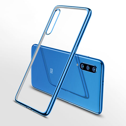 Funda Silicona Ultrafina Carcasa Transparente H02 para Xiaomi Mi 9 Pro 5G Azul