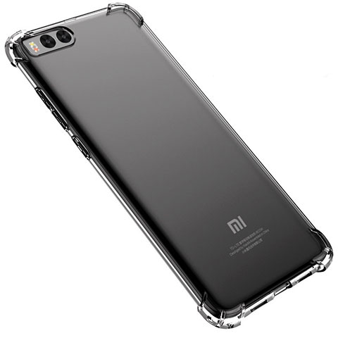 Funda Silicona Ultrafina Carcasa Transparente H02 para Xiaomi Mi Note 3 Gris