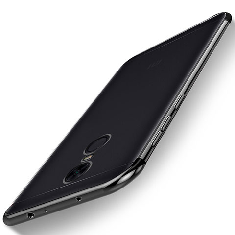 Funda Silicona Ultrafina Carcasa Transparente H02 para Xiaomi Redmi 5 Plus Negro