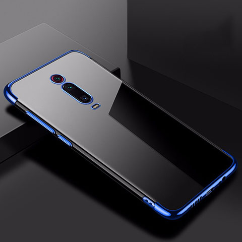 Funda Silicona Ultrafina Carcasa Transparente H02 para Xiaomi Redmi K20 Pro Azul
