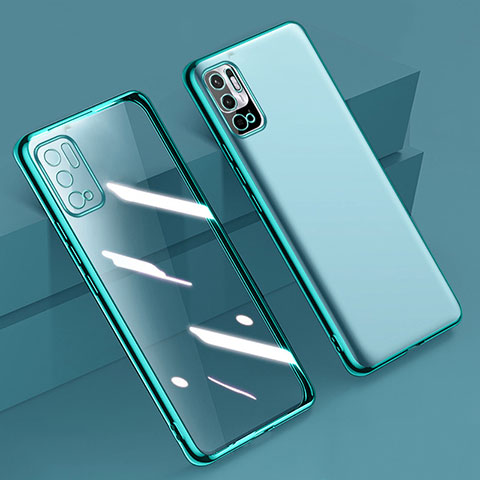 Funda Silicona Ultrafina Carcasa Transparente H02 para Xiaomi Redmi Note 11 SE 5G Verde