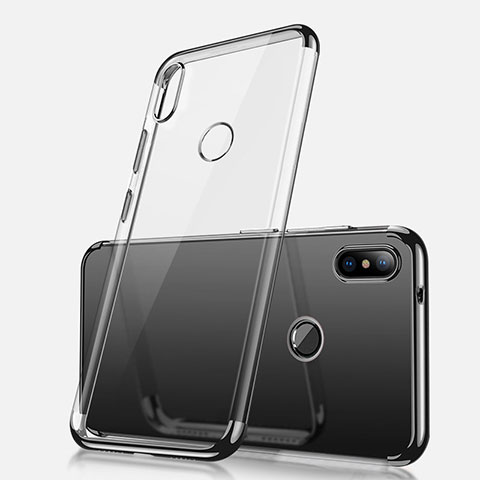 Funda Silicona Ultrafina Carcasa Transparente H02 para Xiaomi Redmi Note 5 AI Dual Camera Negro