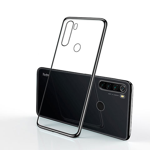 Funda Silicona Ultrafina Carcasa Transparente H02 para Xiaomi Redmi Note 8 Negro