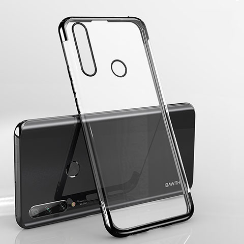 Funda Silicona Ultrafina Carcasa Transparente H03 para Huawei Enjoy 10 Plus Negro