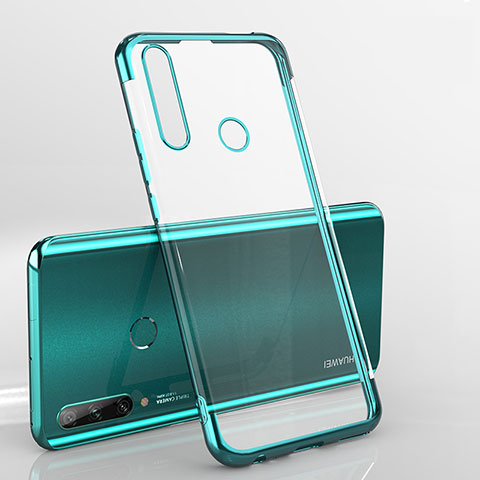 Funda Silicona Ultrafina Carcasa Transparente H03 para Huawei Enjoy 10 Plus Verde