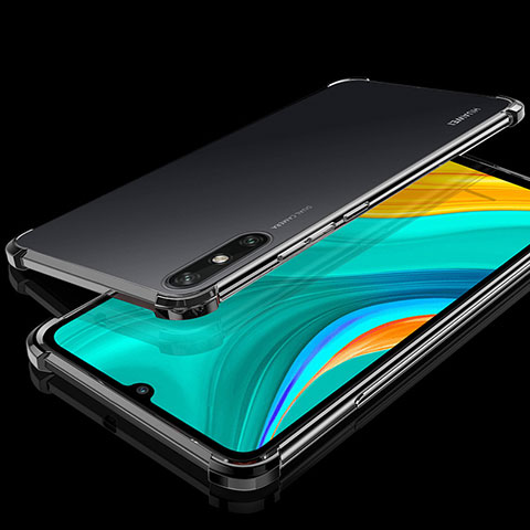 Funda Silicona Ultrafina Carcasa Transparente H03 para Huawei Enjoy 10e Negro