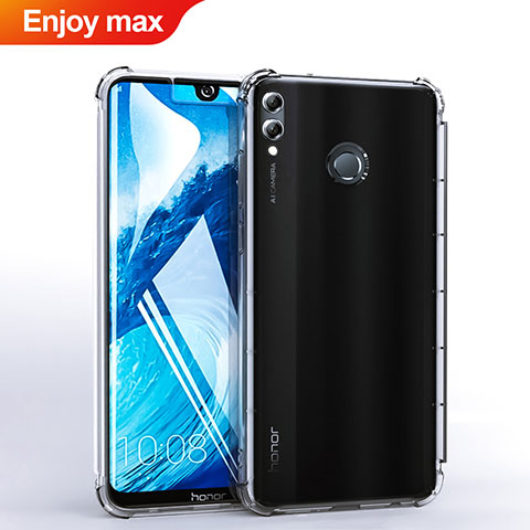 Funda Silicona Ultrafina Carcasa Transparente H03 para Huawei Enjoy Max Claro