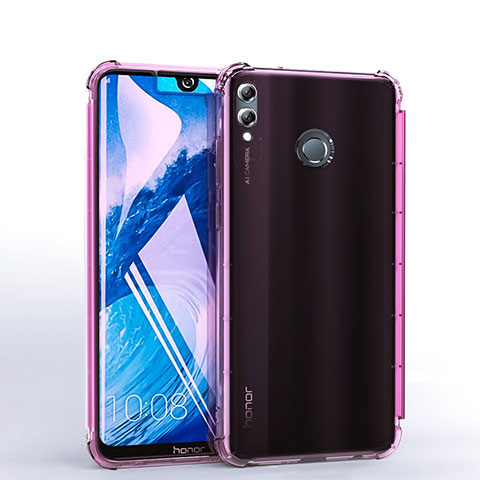 Funda Silicona Ultrafina Carcasa Transparente H03 para Huawei Enjoy Max Rosa