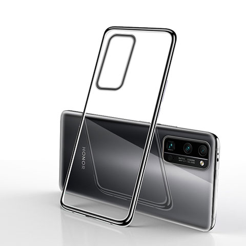 Funda Silicona Ultrafina Carcasa Transparente H03 para Huawei Honor 30 Pro+ Plus Negro