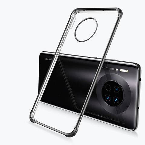 Funda Silicona Ultrafina Carcasa Transparente H03 para Huawei Mate 30 Negro