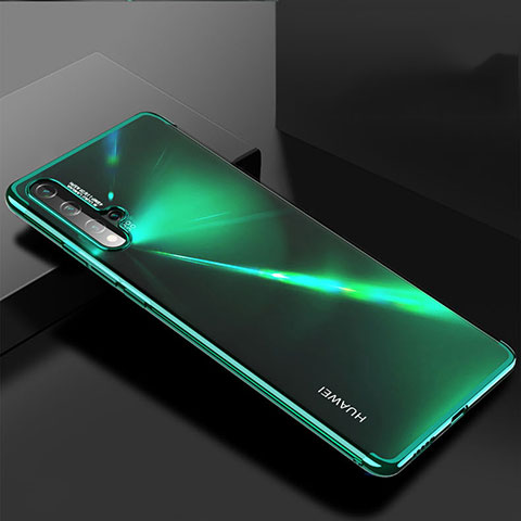 Funda Silicona Ultrafina Carcasa Transparente H03 para Huawei Nova 5 Verde