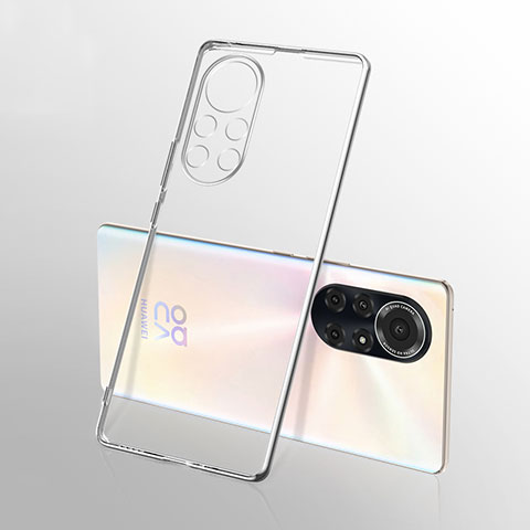 Funda Silicona Ultrafina Carcasa Transparente H03 para Huawei Nova 8 Pro 5G Plata