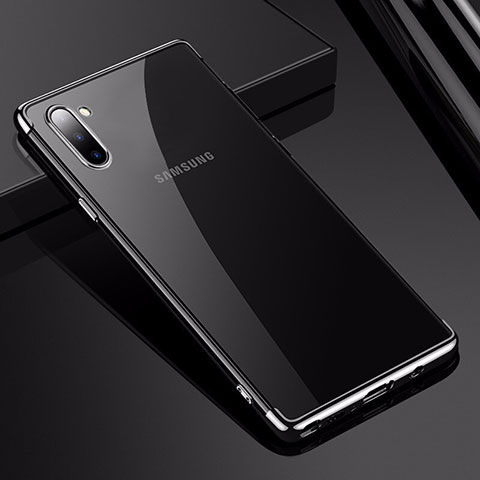 Funda Silicona Ultrafina Carcasa Transparente H03 para Samsung Galaxy Note 10 5G Plata