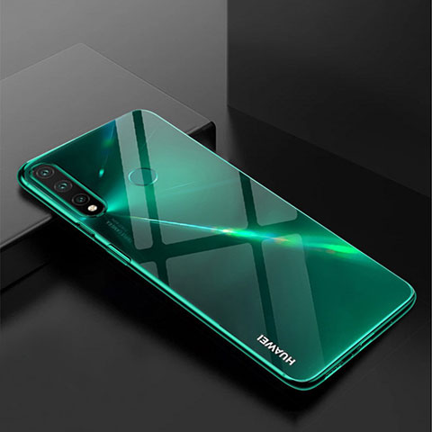 Funda Silicona Ultrafina Carcasa Transparente H04 para Huawei Enjoy 10 Plus Verde