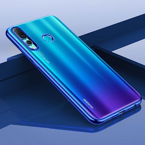 Funda Silicona Ultrafina Carcasa Transparente H04 para Huawei Nova 4 Azul