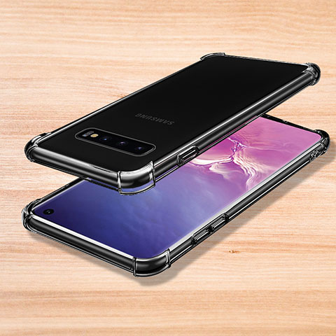 Funda Silicona Ultrafina Carcasa Transparente H04 para Samsung Galaxy S10 Claro