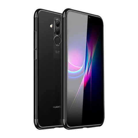 Funda Silicona Ultrafina Carcasa Transparente H05 para Huawei Mate 20 Lite Negro