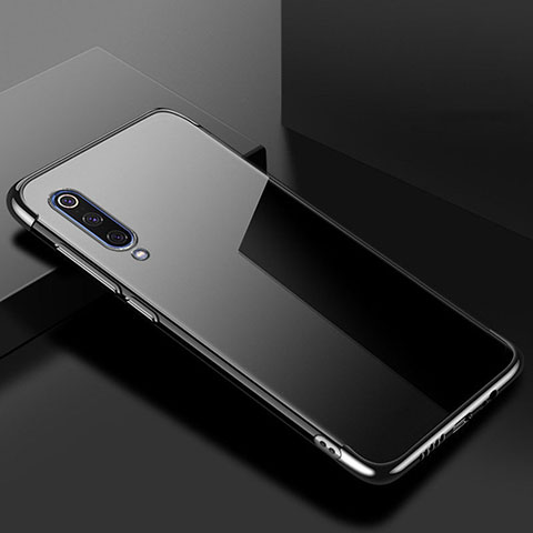 Funda Silicona Ultrafina Carcasa Transparente H08 para Xiaomi Mi 9 Lite Negro