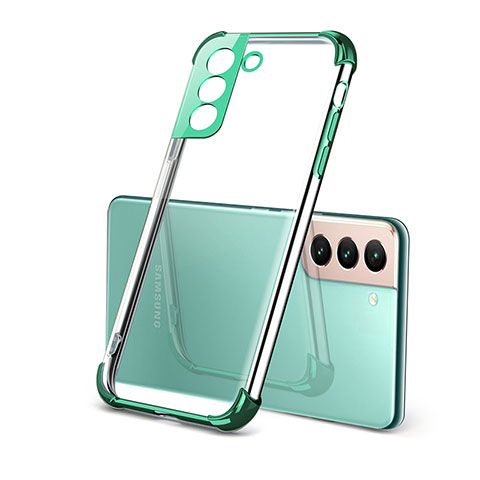 Funda Silicona Ultrafina Carcasa Transparente H09 para Samsung Galaxy S23 Plus 5G Verde