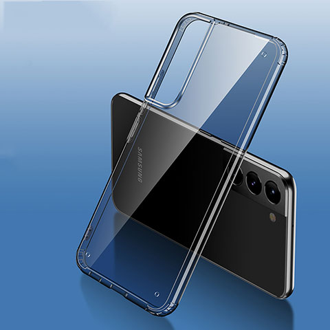Funda Silicona Ultrafina Carcasa Transparente H10 para Samsung Galaxy S22 5G Gris