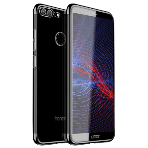 Funda Silicona Ultrafina Carcasa Transparente H16 para Huawei Honor 9 Lite Negro