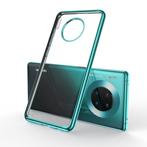 Funda Silicona Ultrafina Carcasa Transparente S01 para Huawei Mate 30 5G Verde