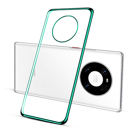 Funda Silicona Ultrafina Carcasa Transparente S01 para Huawei Mate 40E Pro 4G Verde