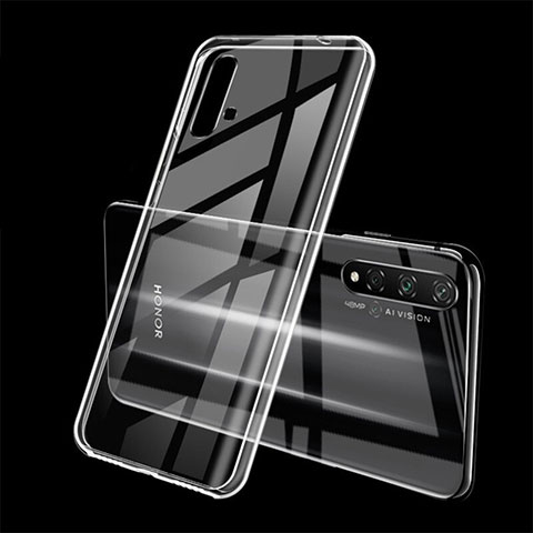 Funda Silicona Ultrafina Carcasa Transparente S01 para Huawei Nova 5T Claro