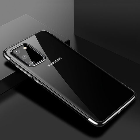 Funda Silicona Ultrafina Carcasa Transparente S01 para Samsung Galaxy S20 5G Negro