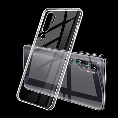 Funda Silicona Ultrafina Carcasa Transparente S01 para Xiaomi Mi Note 10 Claro