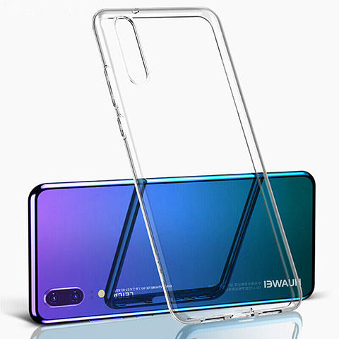 Funda Silicona Ultrafina Carcasa Transparente S02 para Huawei P20 Claro