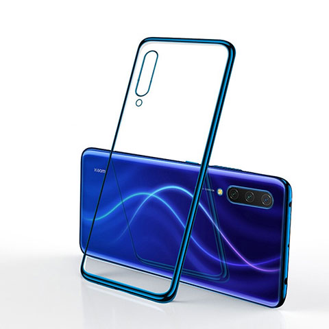 Funda Silicona Ultrafina Carcasa Transparente S02 para Xiaomi Mi A3 Azul