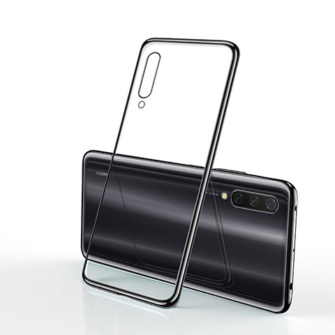Funda Silicona Ultrafina Carcasa Transparente S02 para Xiaomi Mi A3 Negro