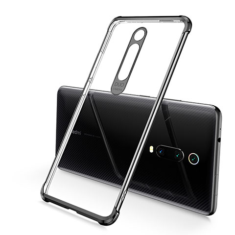 Funda Silicona Ultrafina Carcasa Transparente S03 para Xiaomi Redmi K20 Pro Negro