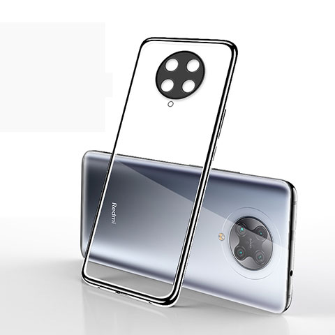Funda Silicona Ultrafina Carcasa Transparente S03 para Xiaomi Redmi K30 Pro 5G Negro