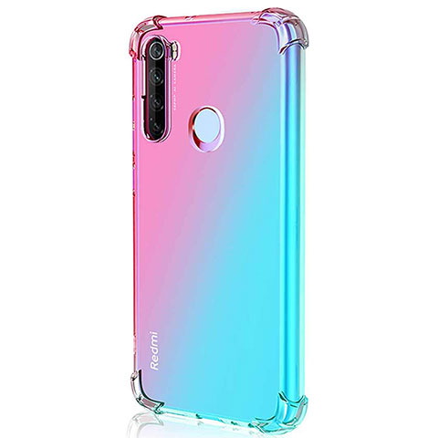 Funda Silicona Ultrafina Carcasa Transparente S03 para Xiaomi Redmi Note 8 Rosa