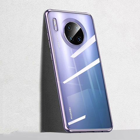 Funda Silicona Ultrafina Carcasa Transparente S04 para Huawei Mate 30 Pro 5G Morado