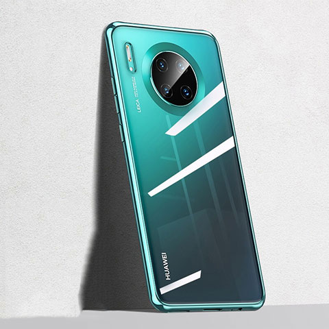 Funda Silicona Ultrafina Carcasa Transparente S04 para Huawei Mate 30E Pro 5G Verde