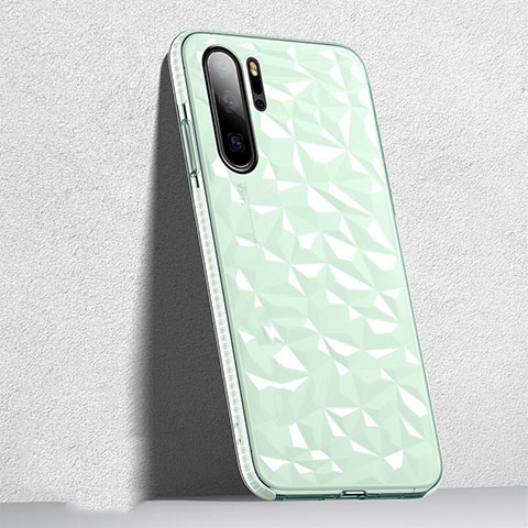 Funda Silicona Ultrafina Carcasa Transparente S05 para Huawei P30 Pro New Edition Verde