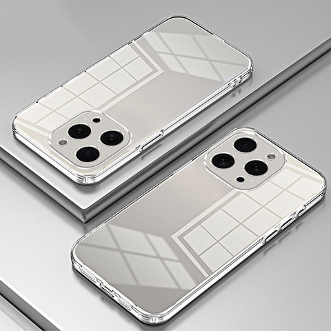 Funda Silicona Ultrafina Carcasa Transparente SY1 para Apple iPhone 14 Pro Max Claro