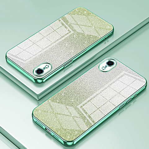 Funda Silicona Ultrafina Carcasa Transparente SY1 para Apple iPhone XR Verde